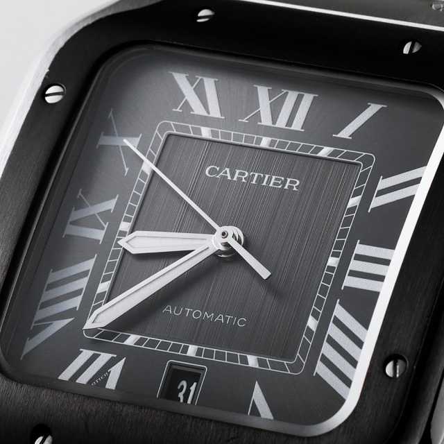 中古)CARTIER カルティエ サントス ドゥ カルティエ スケルトン