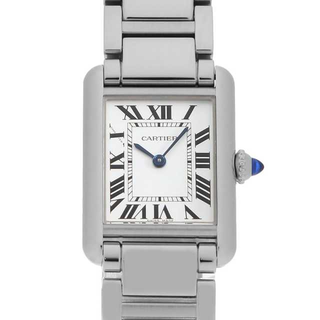 Cartier シルバー レディース時計　箱無し WSTA0051 シルバー Cartier（カルティエ）タンク マスト SM 中古