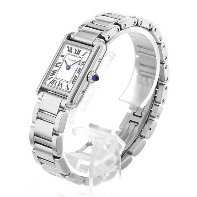 WSTA0051 シルバー Cartier（カルティエ）タンク マスト SM 中古
