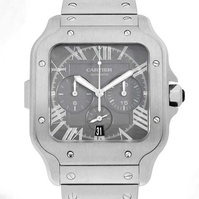 Cartier カルティエ　サントス WSSA0078 グレー Cartier（カルティエ）サントス ドゥ