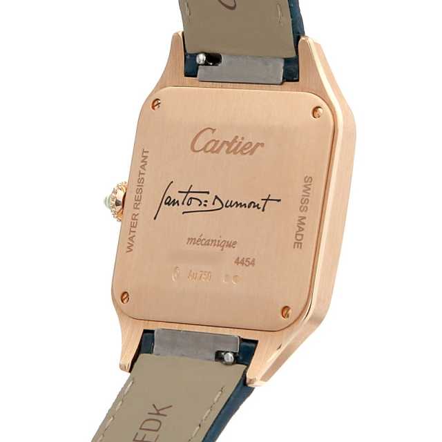WGSA0098 ブルー Cartier（カルティエ）サントス デュモン LM