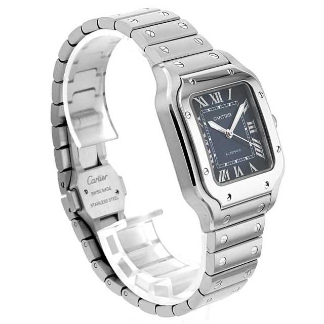 WSSA0063 ブルー Cartier（カルティエ）サントス ドゥ