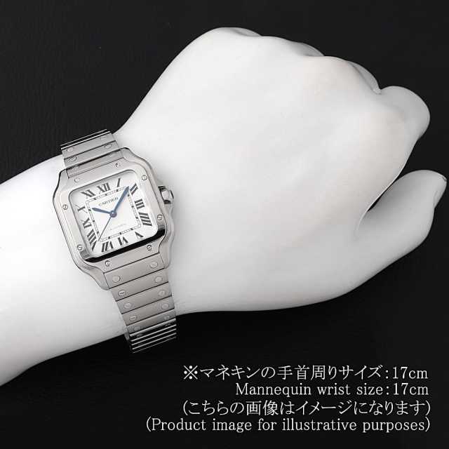WSSA0029 シルバー Cartier（カルティエ）サントス ドゥ