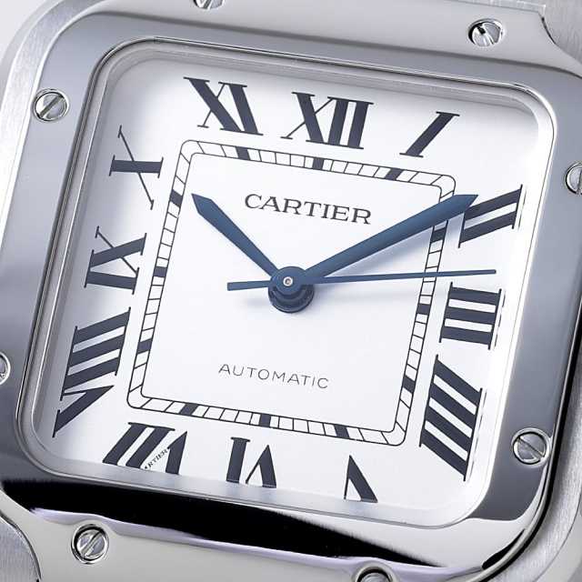 カルティエ Cartier サントス用 2コマ カルティエ Cartier サントス ドゥ カルティエ スケルトン LM