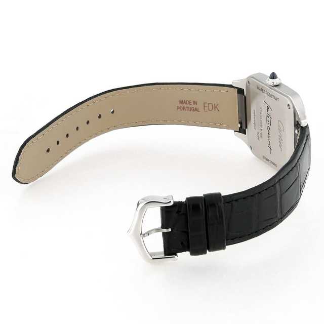 WSSA0046 ブラック Cartier（カルティエ）サントス デュモンLM