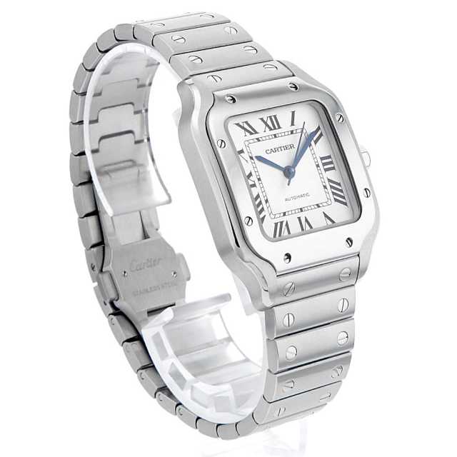 WSSA0029 シルバー Cartier（カルティエ）サントス ドゥ