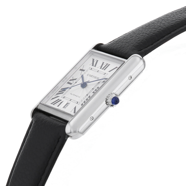 正規品　ジャンク価格　カルティエ　マストタンク　シルバー925　ヴィンテージ マストドゥカルティエ 時計 ジャンク品 ジャンク Cartier／シルバー