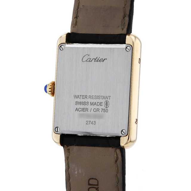 カルティエ タンクソロ W1018755 レディース 中古