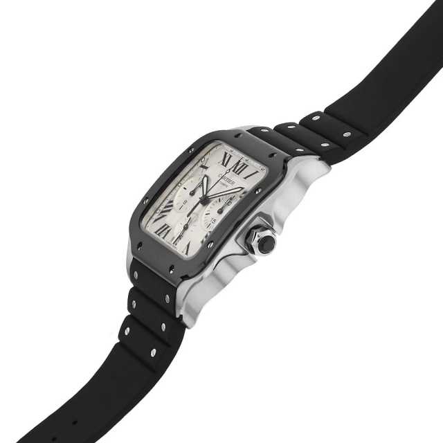 WSSA0017 シルバー Cartier（カルティエ）サントス ドゥ