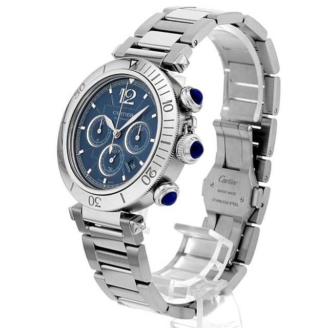 カルティエ パシャ WSPA0039 メンズ 中古