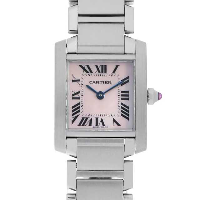 カルティエ タンクフランセーズ W51028Q3 レディース 中古