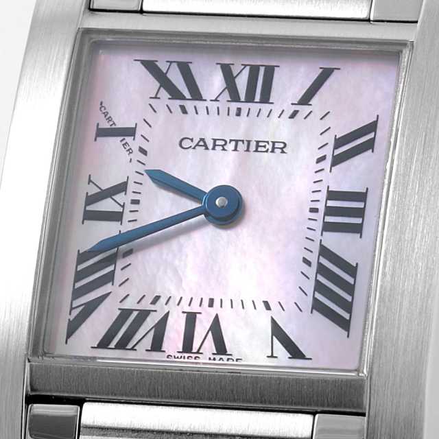 W51028Q3 ピンクシェル Cartier（カルティエ）タンクフランセーズ SM