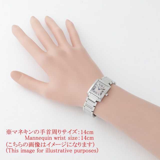 カルティエ タンクフランセーズ W51028Q3 レディース 中古