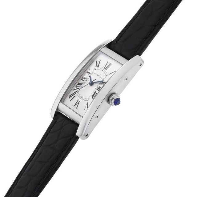 WSTA0017 シルバー Cartier（カルティエ）タンクアメリカン MM 中古