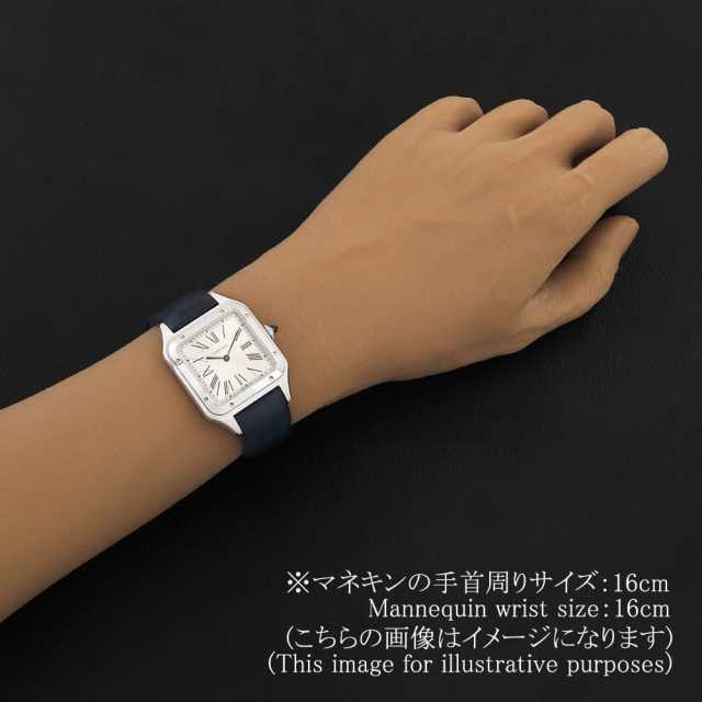 WSSA0022 シルバー Cartier（カルティエ）サントス デュモン LM 中古