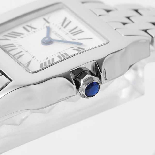 W25064Z5 アイボリー Cartier（カルティエ）サントス ドゥモワゼル SM