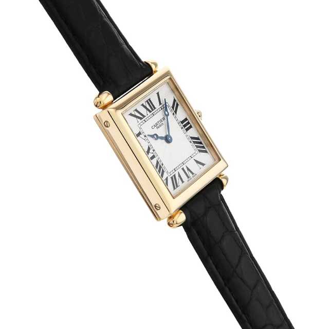 W1527551 シルバー Cartier（カルティエ）タンク オビュ LM CPCP 中古