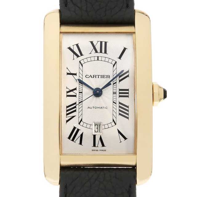 カルティエ タンクアメリカン W2609756 メンズ 中古