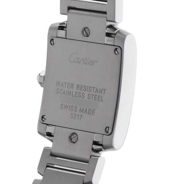 WE110006 シルバー Cartier（カルティエ）タンクフランセーズSM 中古