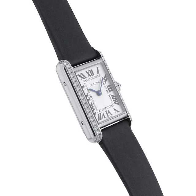 W4TA0016 シルバー Cartier（カルティエ）タンク マスト SM ベゼル