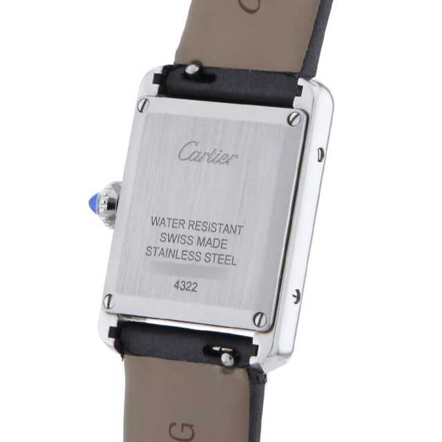 カルティエ　タンクマストSM W4TA0016 ダイヤベゼル レディース Cartier - カルティエ タンクマストSM W4TA0016 ダイヤベゼル