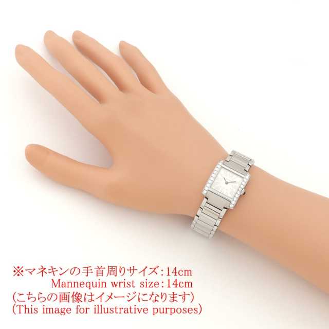 カルティエ タンクフランセーズ W4TA0020 レディース 中古