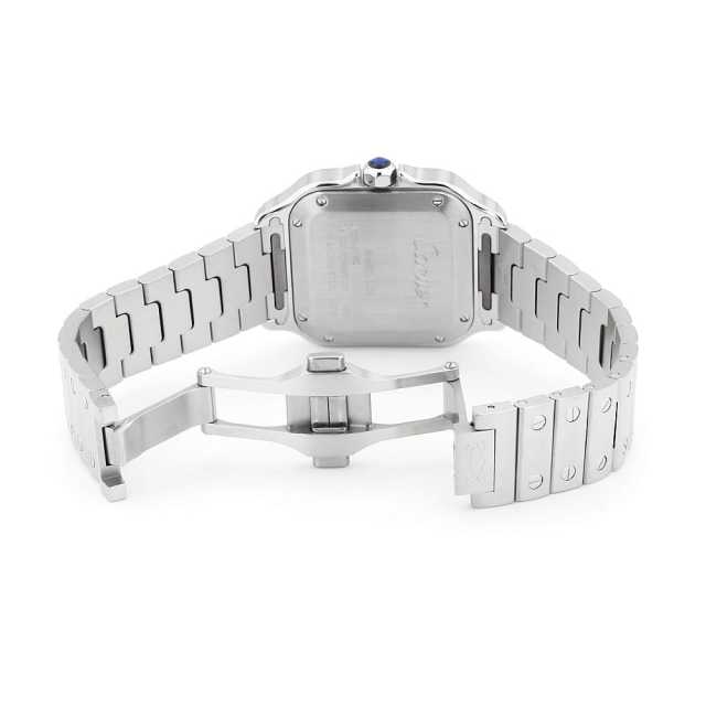 W4SA0005 シルバー Cartier（カルティエ）サントス ドゥ カルティエ MM