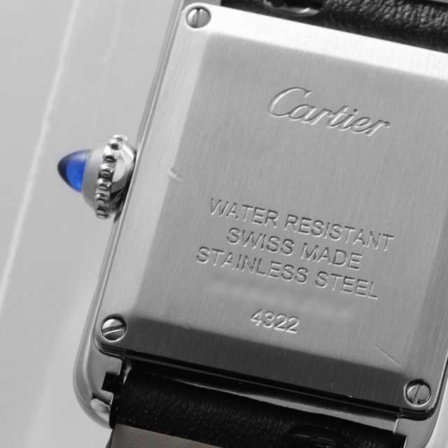 WSTA0042 シルバー Cartier（カルティエ）タンク マスト SM 中古
