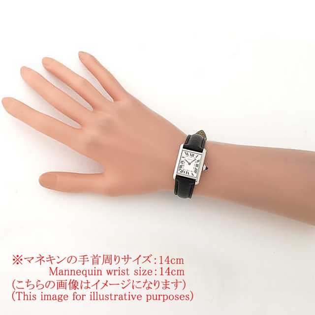 WSTA0042 シルバー Cartier（カルティエ）タンク マスト SM 中古