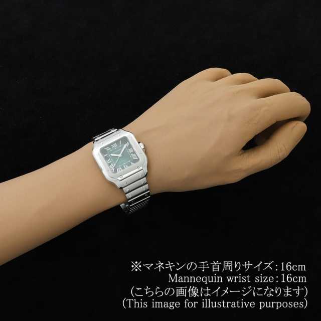 カルティエ サントス・ドゥ・カルティエMM WSSA0061 SS 自動巻 WSSA0061 グリーン Cartier（カルティエ）サントス ドゥ カルティエ MM