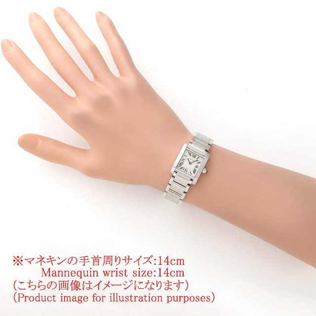 カルティエ タンクフランセーズ W51008Q3 レディース 中古