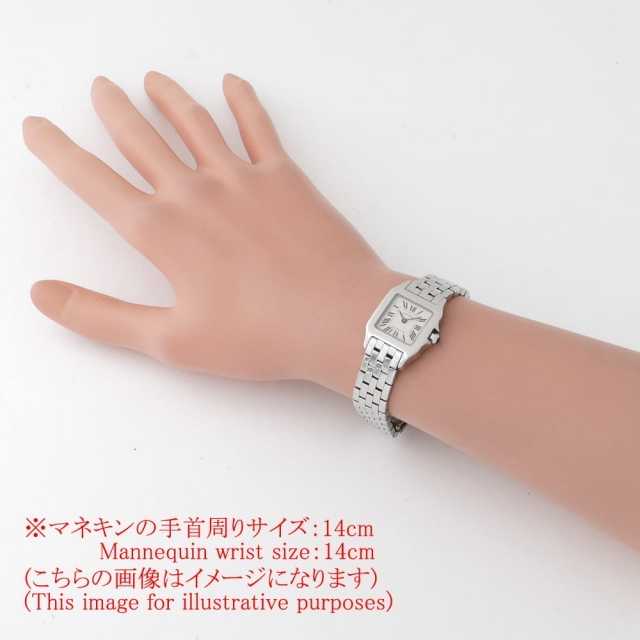 W25064Z5 アイボリー Cartier（カルティエ）サントス ドゥモワゼル SM