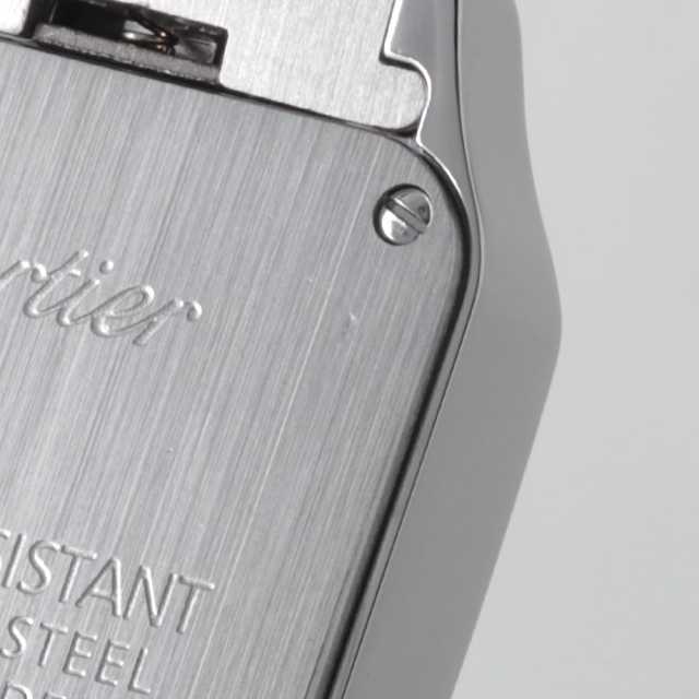 W25064Z5 アイボリー Cartier（カルティエ）サントス ドゥモワゼル SM