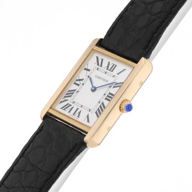 カルティエ タンクソロ W1018855 メンズ 中古