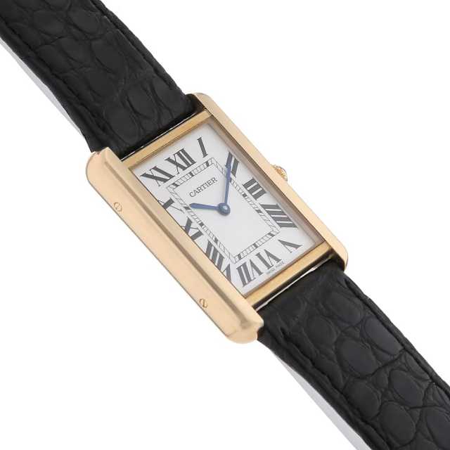 カルティエ タンクソロ W1018855 メンズ 中古