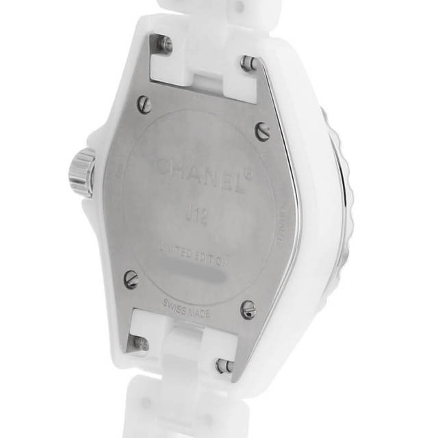 中古 シャネル CHANEL H4466 ホワイト /ダイヤモンド レディース 腕時計 CHANEL - 中古 シャネル CHANEL H4466 ホワイト /ダイヤモンド