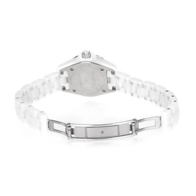 中古 シャネル CHANEL H4466 ホワイト /ダイヤモンド レディース 腕時計 CHANEL - 中古 シャネル CHANEL H4466 ホワイト /ダイヤモンド