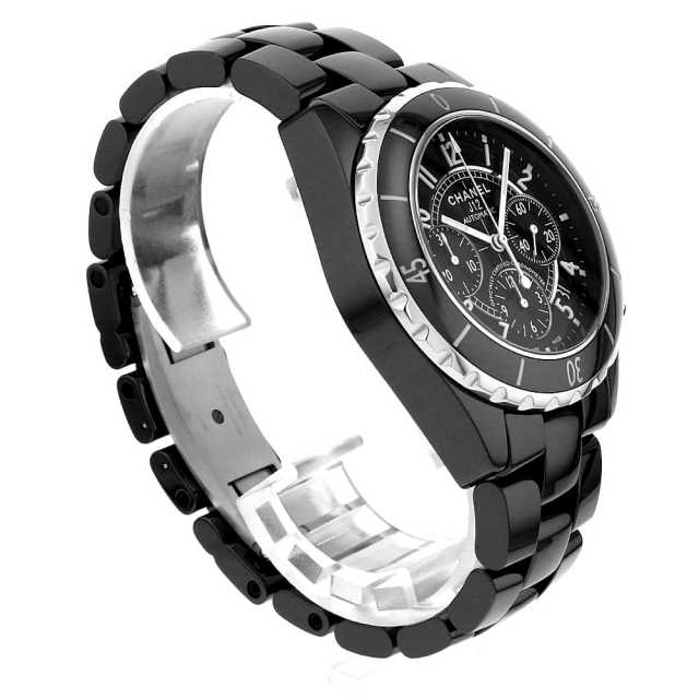 H0940 ブラック CHANEL（シャネル）J12 クロノグラフ 中古