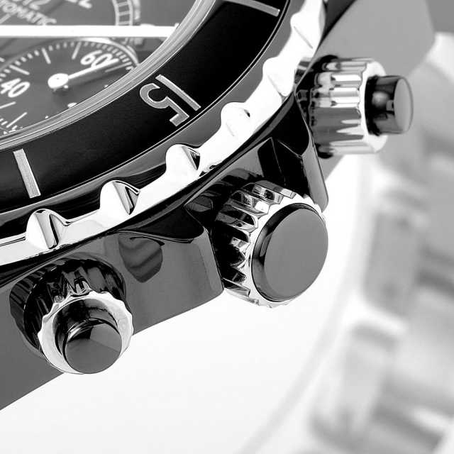 H0940 ブラック CHANEL（シャネル）J12 クロノグラフ 中古