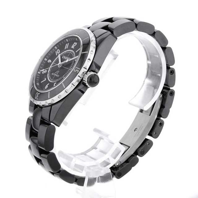 シャネル　 H0685 J12 H0685 J12 Chanel Ceramic Black Dial 387MM Ladies Automatic