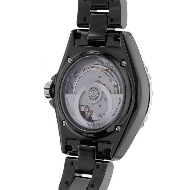 「正規品」CHANEL J12 クォーツ腕時計 ブラック CHANEL シャネル レディース 時計 ジェイトゥエルブ J12