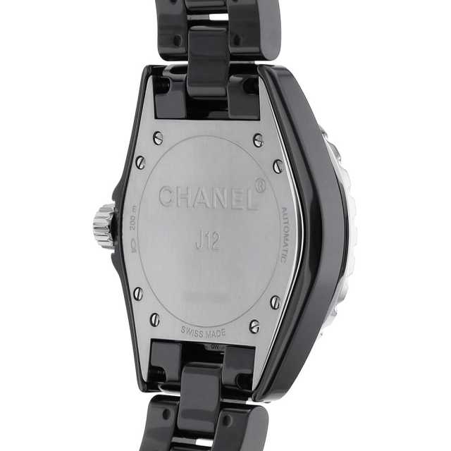 H1626 ブラック CHANEL（シャネル）J12 12Pダイヤ 中古 | 東京・大阪の