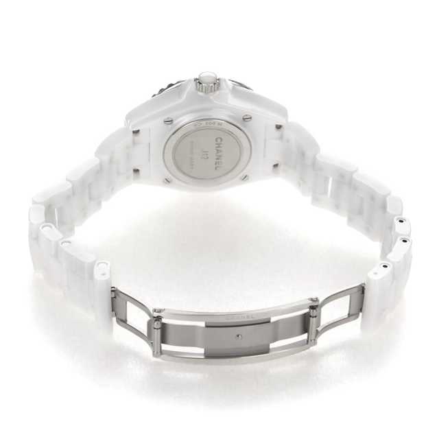 H5703 ホワイト CHANEL（シャネル）J12 白セラミック 12Pダイヤ 中古