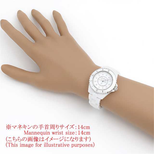 H5703 ホワイト CHANEL（シャネル）J12 白セラミック 12Pダイヤ 中古