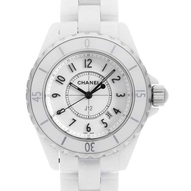 極美品☆CHANEL☆シャネル☆J12☆ホワイトセラミック☆H0968☆保証あり H0968 ホワイト CHANEL（シャネル）J12 白セラミック 中古 | 東京