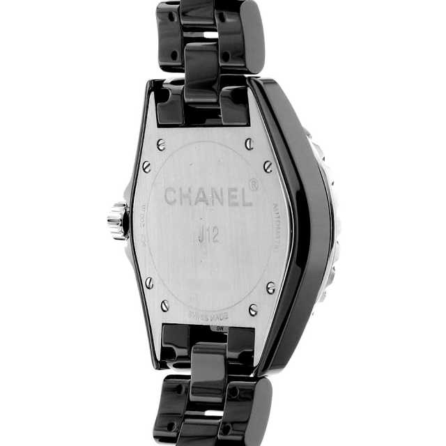 H1626 ブラック CHANEL（シャネル）J12 12Pダイヤ 中古 | 東京・大阪の
