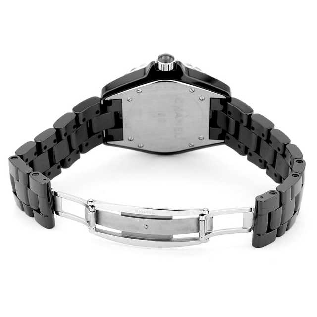 H1626 ブラック CHANEL（シャネル）J12 12Pダイヤ 中古 | 東京・大阪の