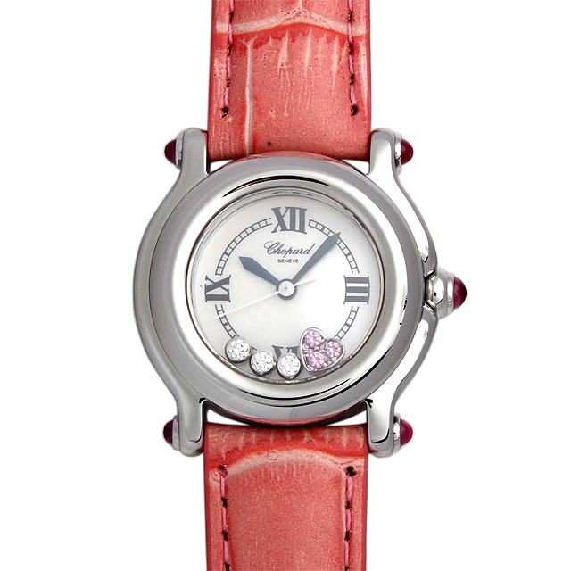 27/8245-42S ショパール(Chopard) ハッピースポーツ 3ダイヤ/ハート  