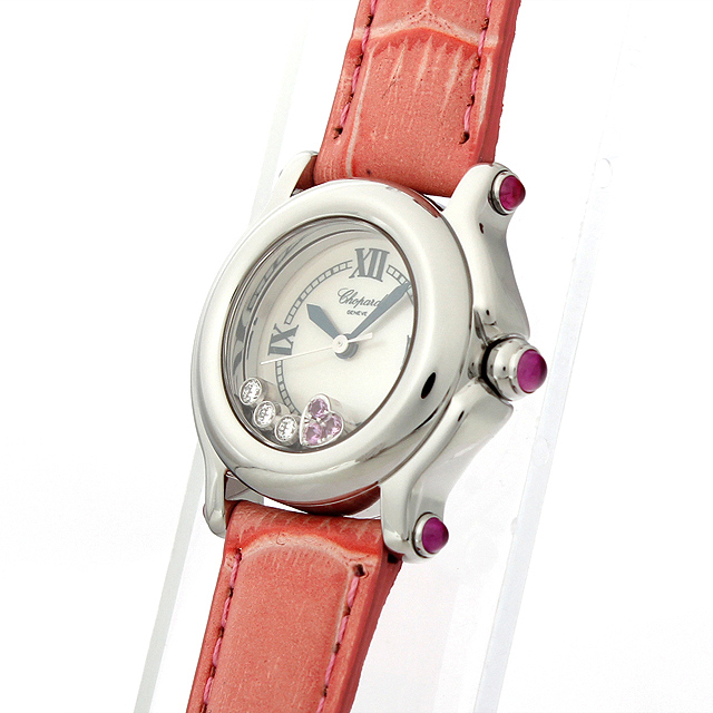 27/8245-42S ショパール(Chopard) ハッピースポーツ 3ダイヤ/ハート  