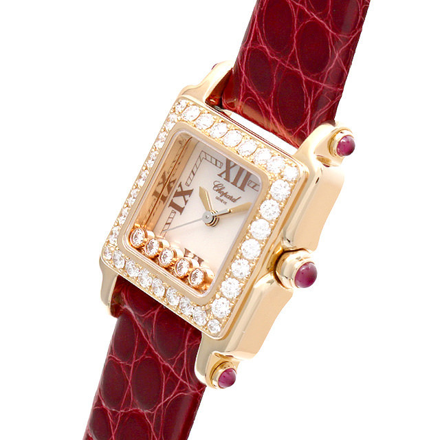 ハッピースポーツ スクエアミニ ベゼルダイヤ 27/6850-21/11 サブ画像１